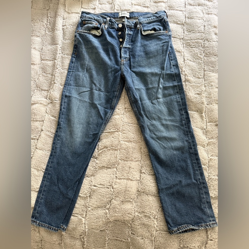 Agolde Women’s Denim Straight Jeans